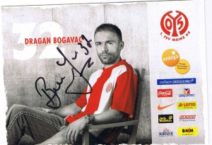 Autogramm Dragan Bogavac